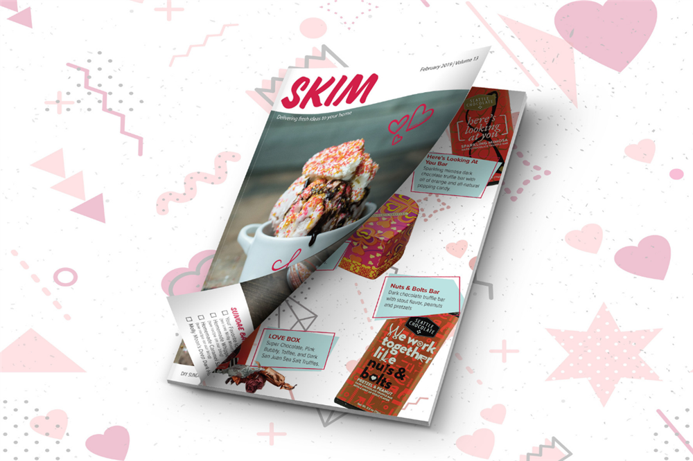 Skim Magazine February Valentine's Day Edition